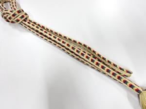 正絹　無形文化財　道明製　手組帯締め